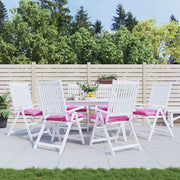 Vidaxl stoelkussens 6 st 50x50x7 cm oxford stof roze - afbeelding 1