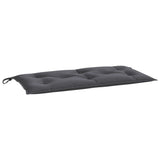 Vidaxl tuinbankkussen 100x50x7 cm oxford stof antracietkleurig - afbeelding 2