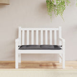 Vidaxl tuinbankkussen 100x50x7 cm oxford stof antracietkleurig - afbeelding 3