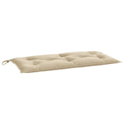 Vidaxl tuinbankkussen 100x50x7 cm oxford stof beige - afbeelding 2
