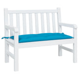 Vidaxl tuinbankkussen 100x50x7 cm oxford stof lichtblauw - afbeelding 1