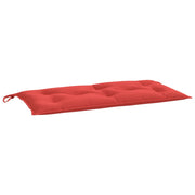 Vidaxl tuinbankkussen 100x50x7 cm oxford stof rood - afbeelding 2