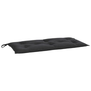 Vidaxl tuinbankkussen 100x50x7 cm oxford stof zwart - afbeelding 2