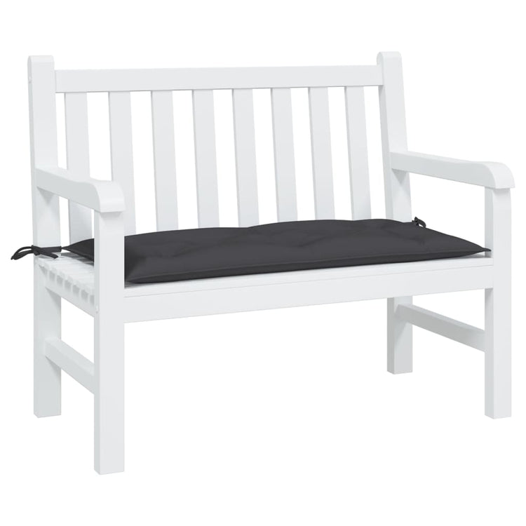 Vidaxl tuinbankkussen 100x50x7 cm oxford stof zwart