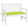 Vidaxl tuinbankkussen 100x50x7 cm oxford stof heldergroen