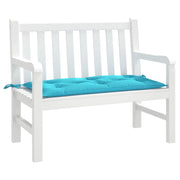 Vidaxl tuinbankkussen 100x50x7 cm oxford stof turquoise - afbeelding 3
