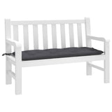 Vidaxl tuinbankkussen 120x50x7 cm oxford stof antracietkleurig - afbeelding 1