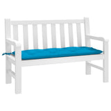 Vidaxl tuinbankkussen 120x50x7 cm oxford stof lichtblauw - afbeelding 1