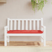 Vidaxl tuinbankkussen 120x50x7 cm oxford stof rood - afbeelding 3