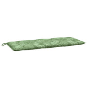 Vidaxl tuinbankkussen bladpatroon 120x50x7 cm stof - afbeelding 2