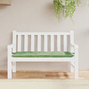 Vidaxl tuinbankkussen bladpatroon 120x50x7 cm stof - afbeelding 1