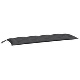 Vidaxl tuinbankkussen 150x50x7 cm oxford stof antracietkleurig - afbeelding 2