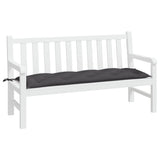 Vidaxl tuinbankkussen 150x50x7 cm oxford stof antracietkleurig - afbeelding 3