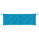 Vidaxl tuinbankkussen 150x50x7 cm oxford stof lichtblauw - afbeelding 3