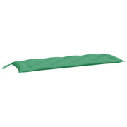 Vidaxl tuinbankkussen 150x50x7 cm oxford stof groen - afbeelding 2