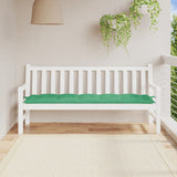 Vidaxl tuinbankkussen 180x50x7 cm oxford stof groen - afbeelding 1