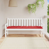 Vidaxl tuinbankkussen 180x50x7 cm oxford stof rood - afbeelding 1