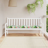 Vidaxl tuinbankkussen 180x50x7 cm oxford stof meerkleurig - afbeelding 1