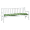 Vidaxl tuinbankkussen 180x50x7 cm oxford stof bladpatroon