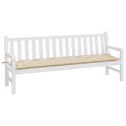 Vidaxl tuinbankkussen 200x50x7 cm oxford stof beige - afbeelding 3