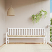 Vidaxl tuinbankkussen 200x50x7 cm oxford stof beige - afbeelding 1