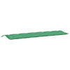 Vidaxl tuinbankkussen 200x50x7 cm stof groen