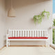 Vidaxl tuinbankkussen 200x50x7 cm stof rood