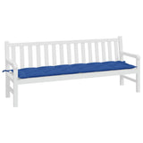 Vidaxl tuinbankkussen 200x50x7 cm oxford stof koningsblauw - afbeelding 3