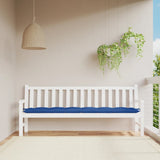 Vidaxl tuinbankkussen 200x50x7 cm oxford stof koningsblauw - afbeelding 1