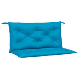Vidaxl tuinbankkussens 2 st 100x50x7 cm oxford stof lichtblauw - afbeelding 2