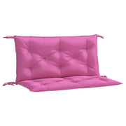 Vidaxl tuinbankkussens 2 st 100x50x7 cm stof roze - afbeelding 2