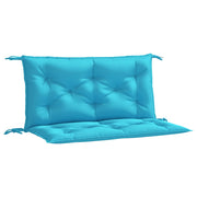 Vidaxl tuinbankkussens 2 st 100x50x7 cm stof turquoise - afbeelding 2