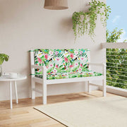 Vidaxl tuinbankkussens 2 st 120x50x7 cm stof meerkleurig - afbeelding 1