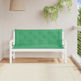 Vidaxl tuinbankkussens 2 st 150x50x7 cm oxford stof groen - afbeelding 1