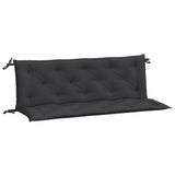 Vidaxl tuinbankkussens 2 st 150x50x7 cm oxford stof zwart - afbeelding 2