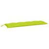 Vidaxl tuinbankkussens 2 st 150x50x7 cm oxford stof heldergroen