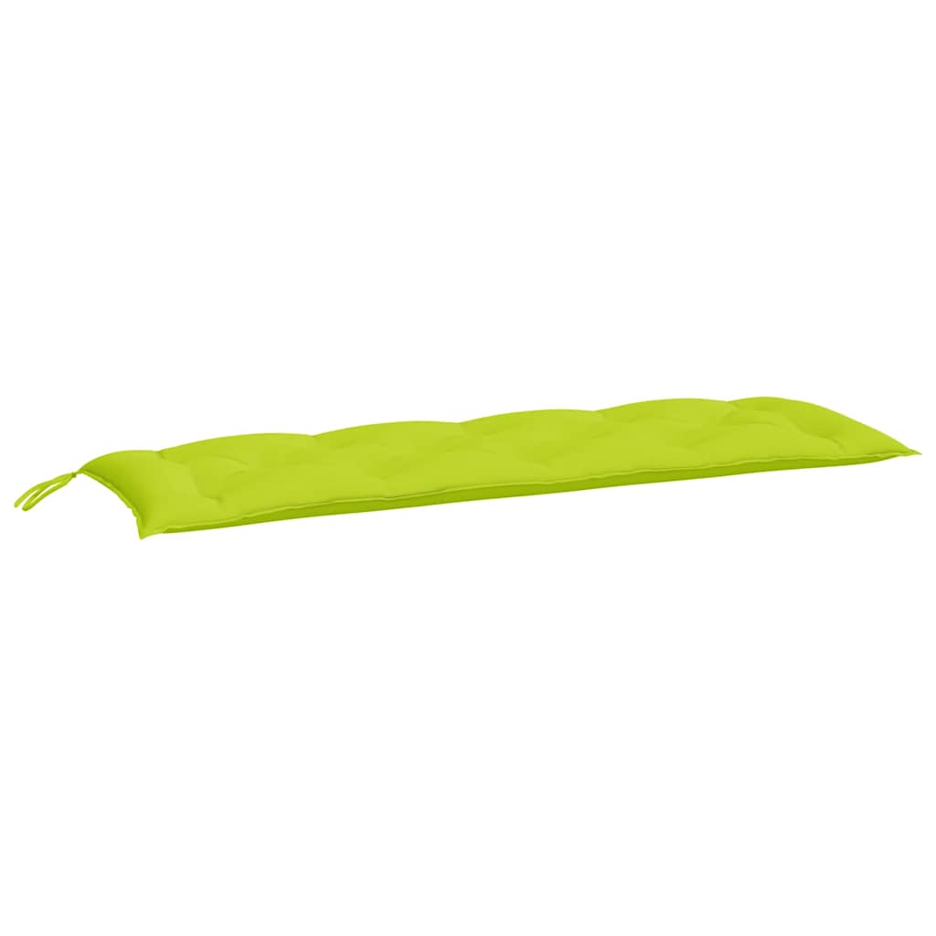 Vidaxl tuinbankkussens 2 st 150x50x7 cm oxford stof heldergroen