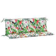 Vidaxl tuinbankkussens 2 st 150x50x7 cm stof meerkleurig - afbeelding 2