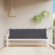 Vidaxl tuinbankkussens 2 st 200x50x7 cm oxford stof antracietkleurig