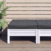 Vidaxl palletkussen 60x60x9,5 cm oxford stof antracietkleurig - afbeelding 1