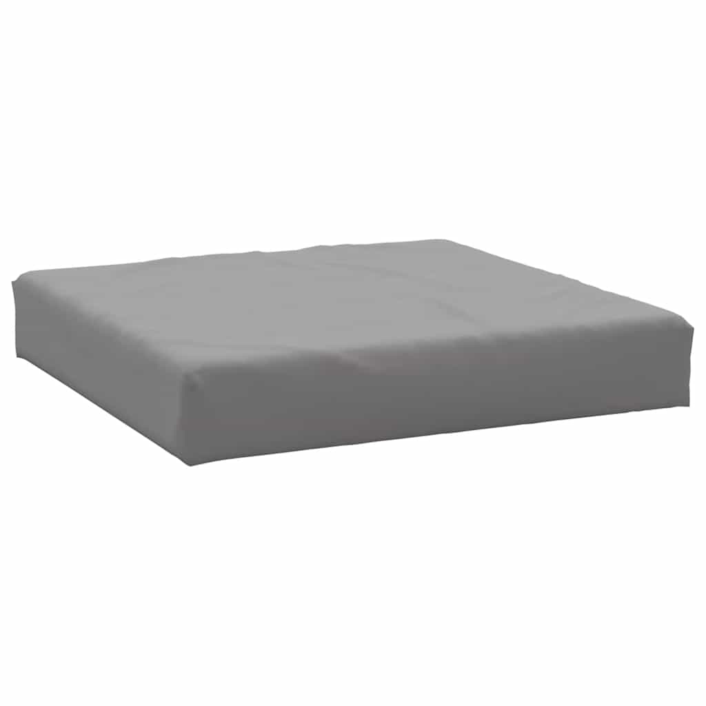 Vidaxl palletkussen 60x60x9,5 cm oxford stof grijs