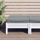 Vidaxl palletkussen 60x60x9,5 cm oxford stof grijs