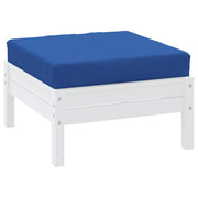 Vidaxl palletkussen 60x60x9,5 cm oxford stof blauw - afbeelding 3