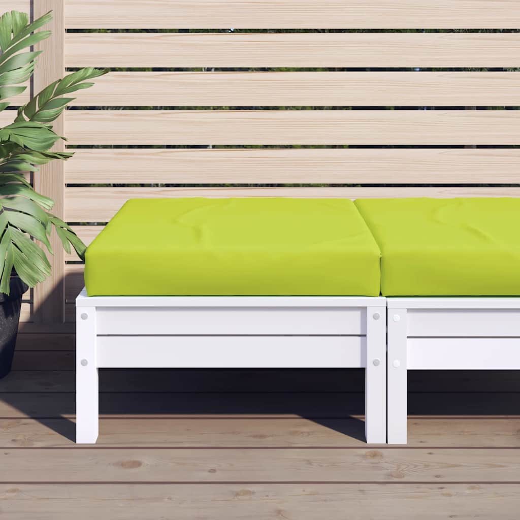 Vidaxl palletkussen 60x60x9,5 cm oxford stof felgroen