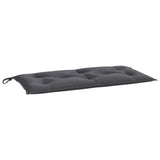 Vidaxl tuinbankkussen 110x50x7 cm oxford stof antracietkleurig - afbeelding 2
