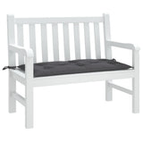 Vidaxl tuinbankkussen 110x50x7 cm oxford stof antracietkleurig - afbeelding 3
