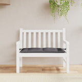 Vidaxl tuinbankkussen 110x50x7 cm oxford stof antracietkleurig - afbeelding 1