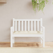 Vidaxl tuinbankkussen 110x50x7 cm oxford stof crèmewit - afbeelding 1