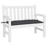 Vidaxl tuinbankkussen 110x50x7 cm oxford stof zwart - afbeelding 3