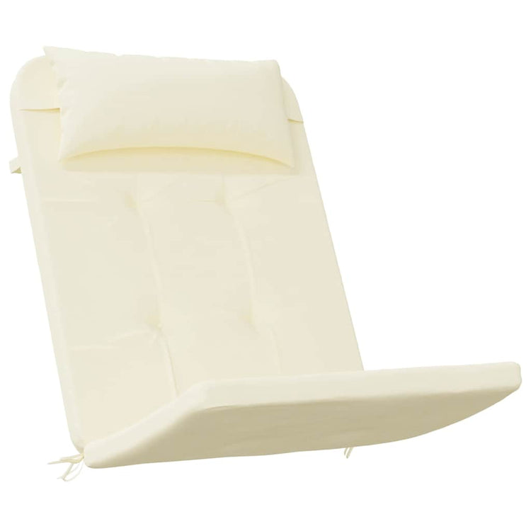 Vidaxl stoelkussens 2 st adirondack oxford stof crèmekleurig